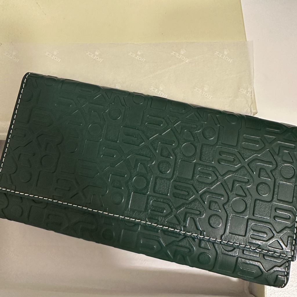 Rolex Embossed Wallet